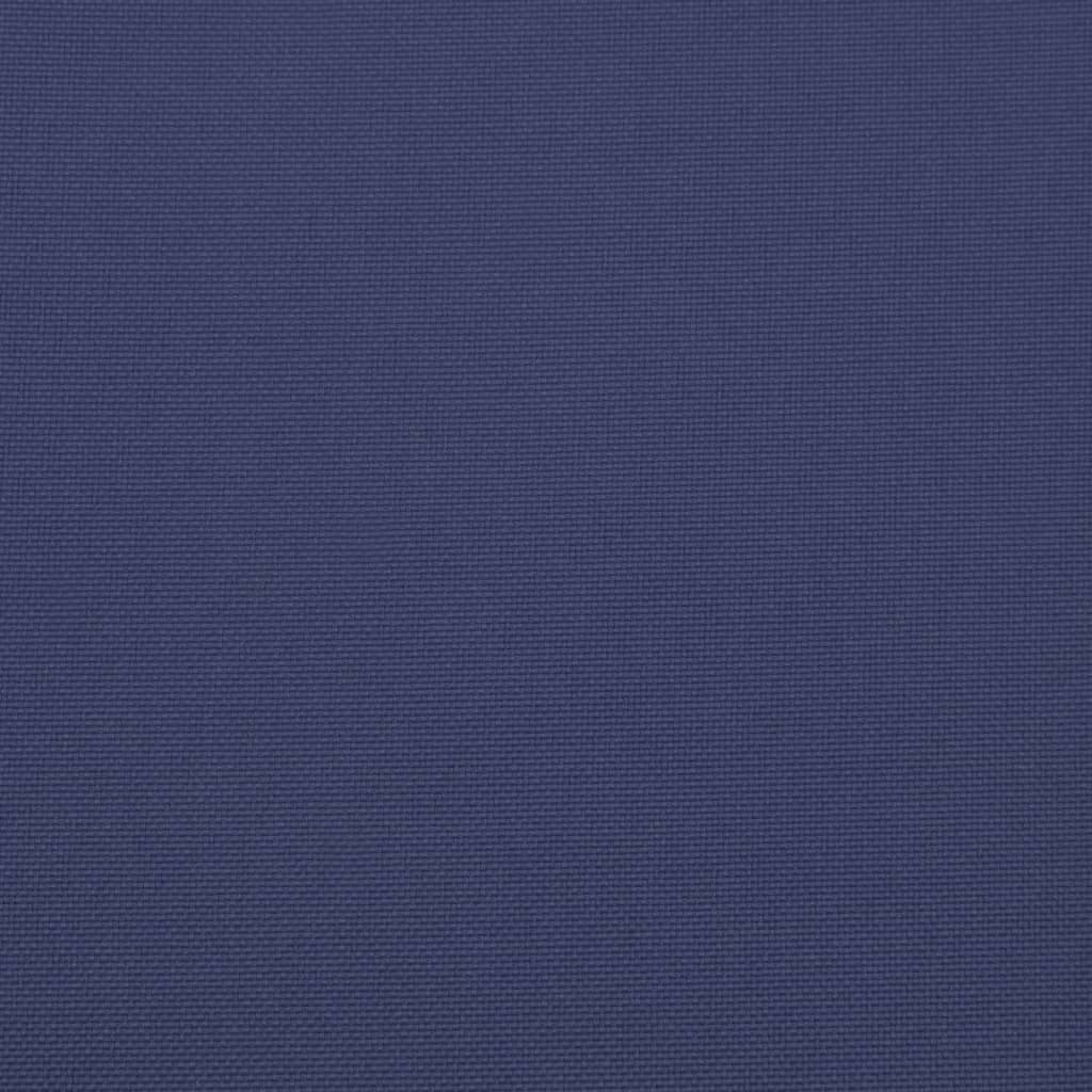 Palettenkissen Marineblau 120x80x12 cm Stoff