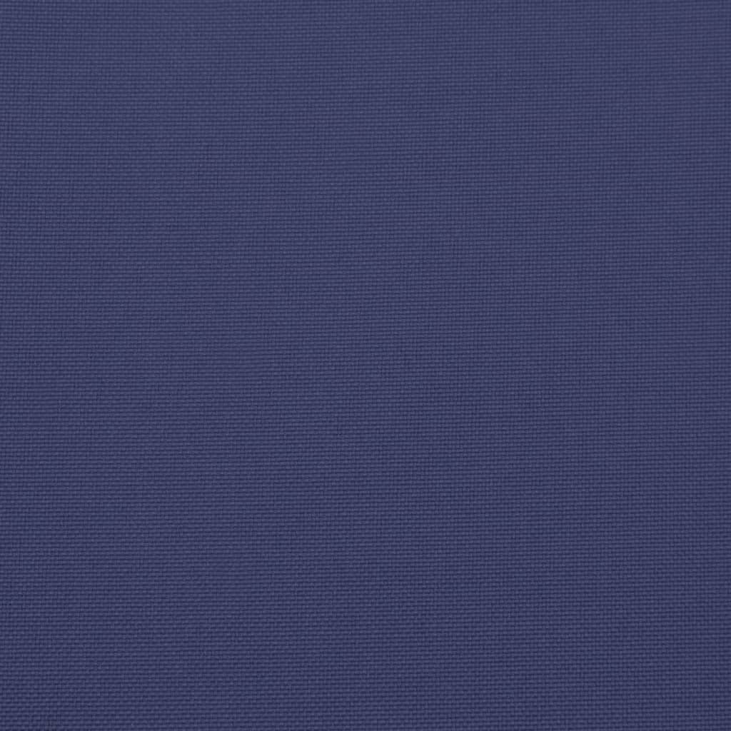 Stuhlkissen 4 Stk. Marineblau 50x50x7 cm Oxford-Gewebe