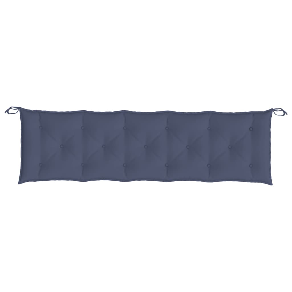 Gartenbank-Auflagen 2 Stk. Marineblau 180x50x7 cm Oxford-Gewebe