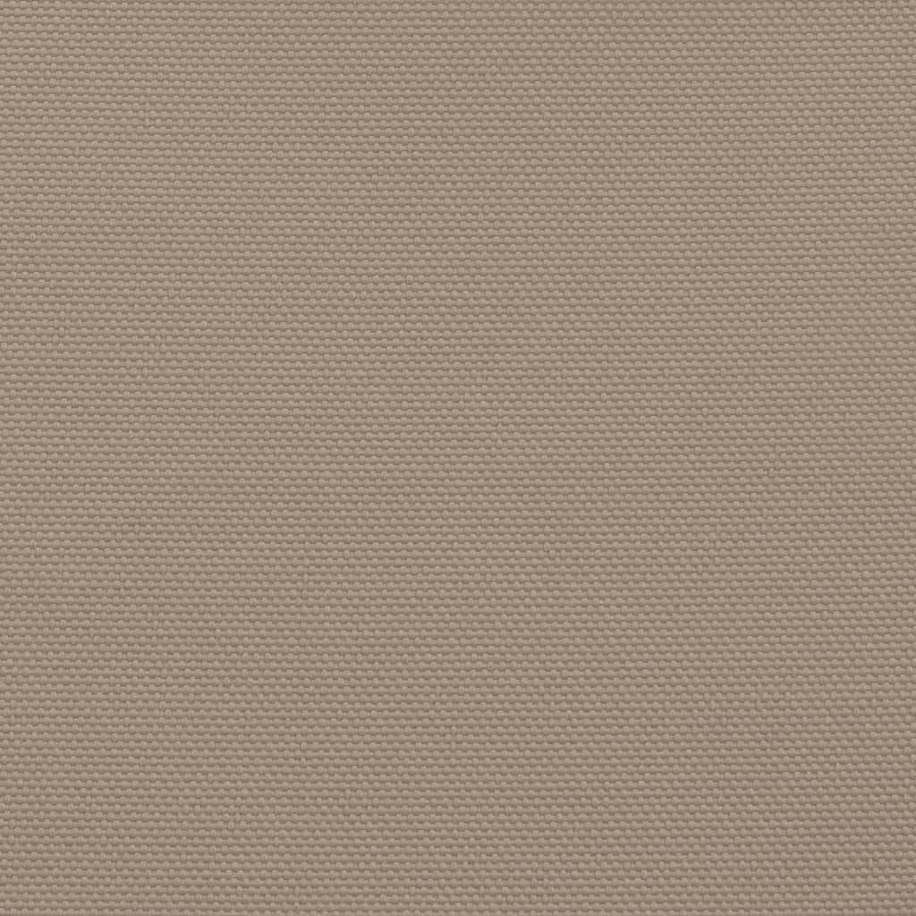 Balkon-Sichtschutz Taupe 90x700 cm 100 % Polyester-Oxford