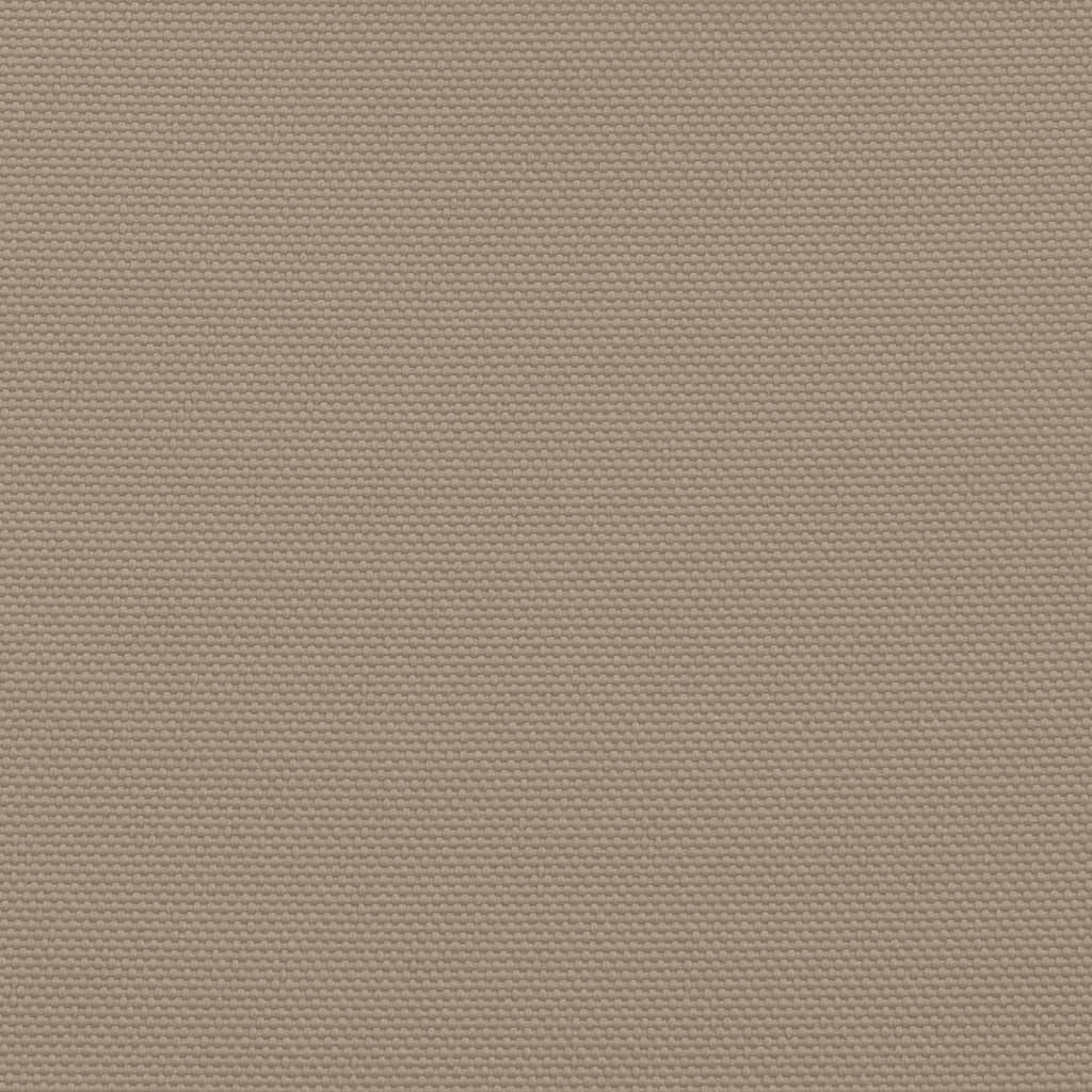 Balkon-Sichtschutz Taupe 90x800 cm 100 % Polyester-Oxford