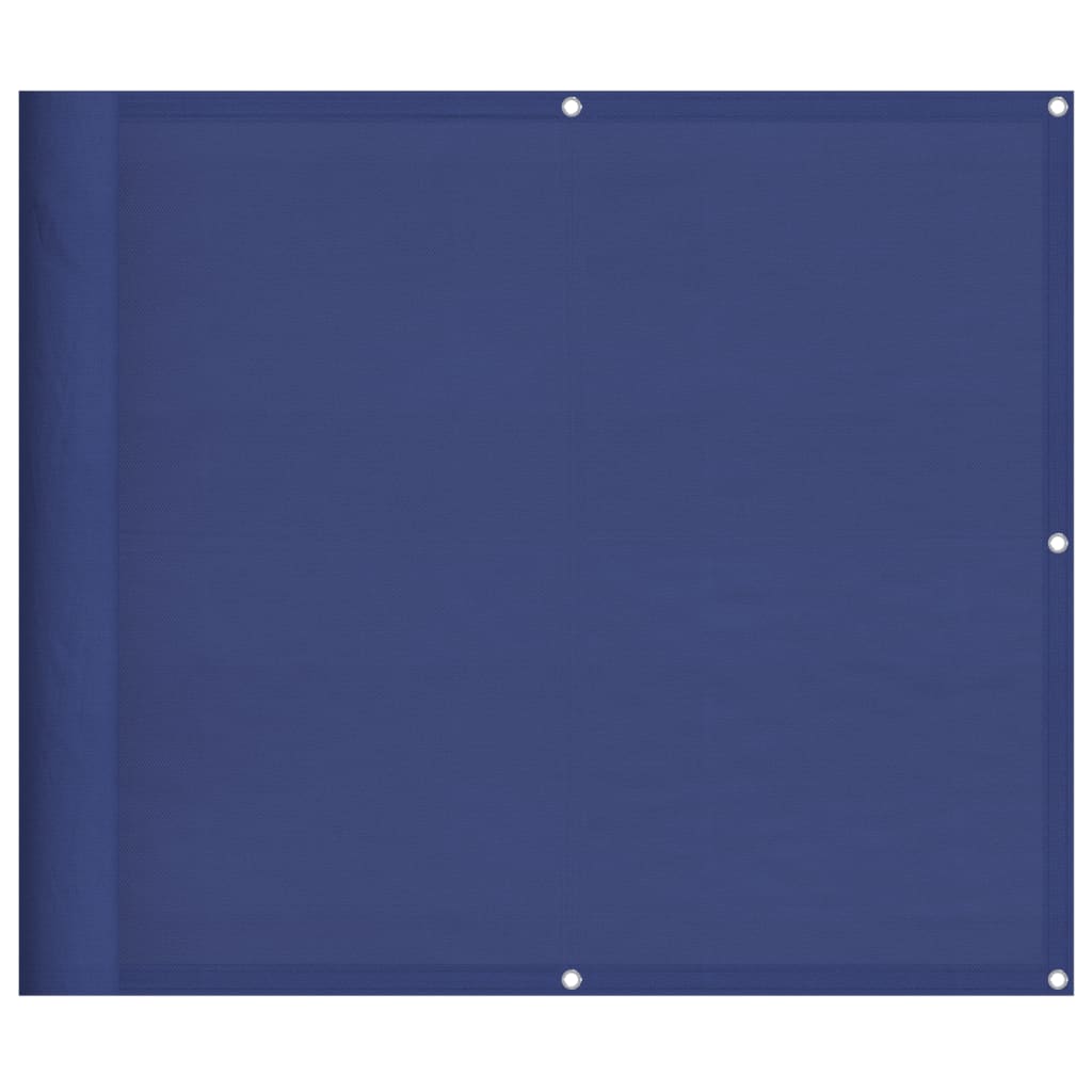 Balkon-Sichtschutz Blau 90x800 cm 100 % Polyester-Oxford