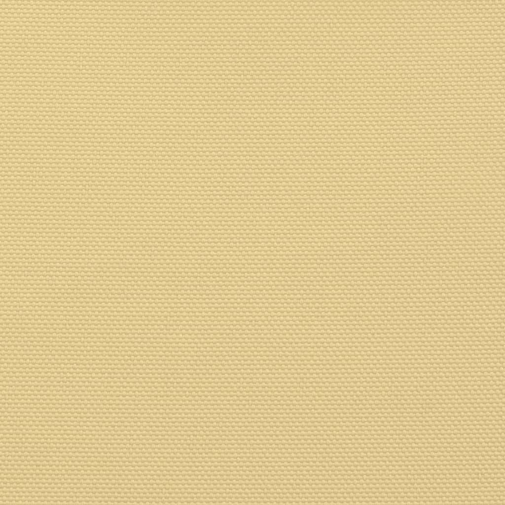 Sonnensegel Sandfarbe 6x4 m 100% Polyester Oxford