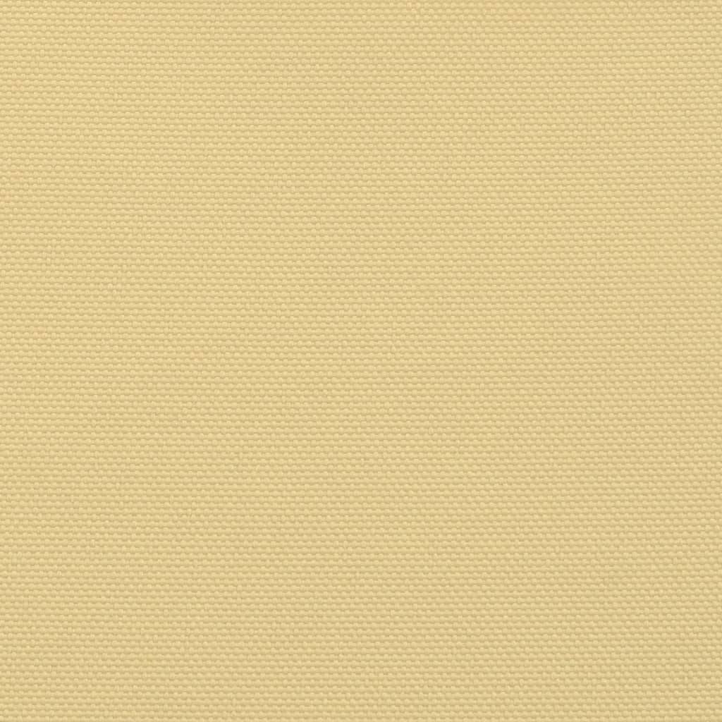 Sonnensegel Sandfarbe 6x5 m 100% Polyester Oxford