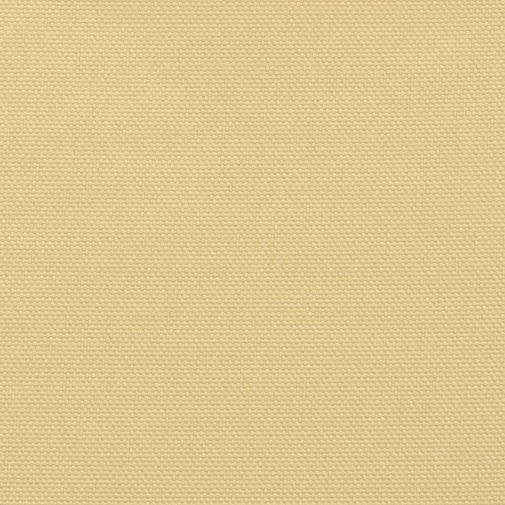 Sonnensegel Sandfarbe 3,6x3,6x3,6 m 100% Polyester Oxford