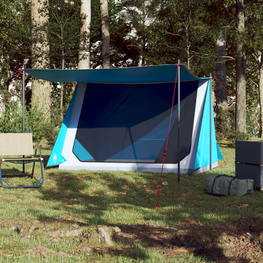 Campingzelt 2 Personen Blau Wasserfest