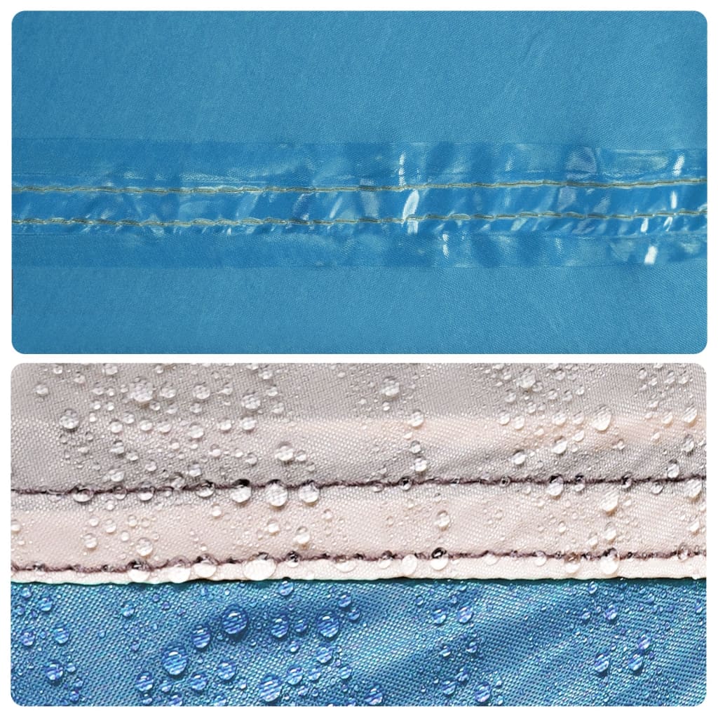 Tarp Blau 430x380x210 cm Wasserdicht