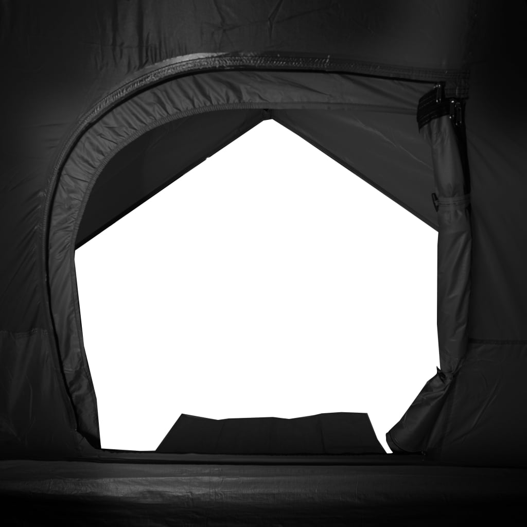 Kuppel-Campingzelt 2 Personen Weiß Dunkel Wasserdicht
