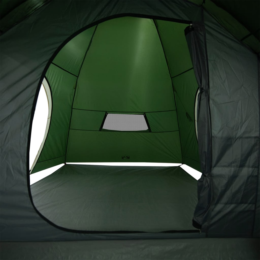 Campingzelt 8 Personen Grün Wasserdicht