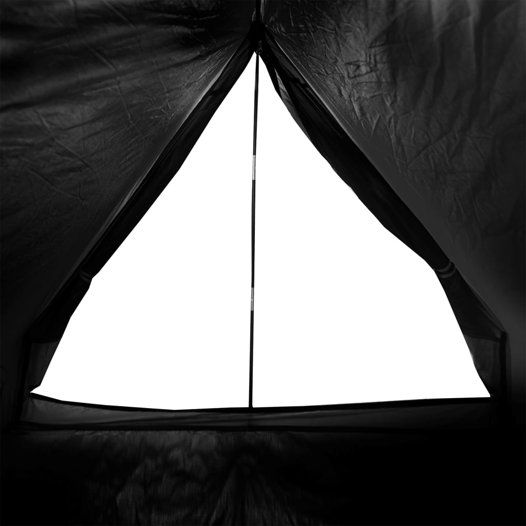 Camping-Keilzelt 2 Personen Weiß Verdunkelt Wasserdicht