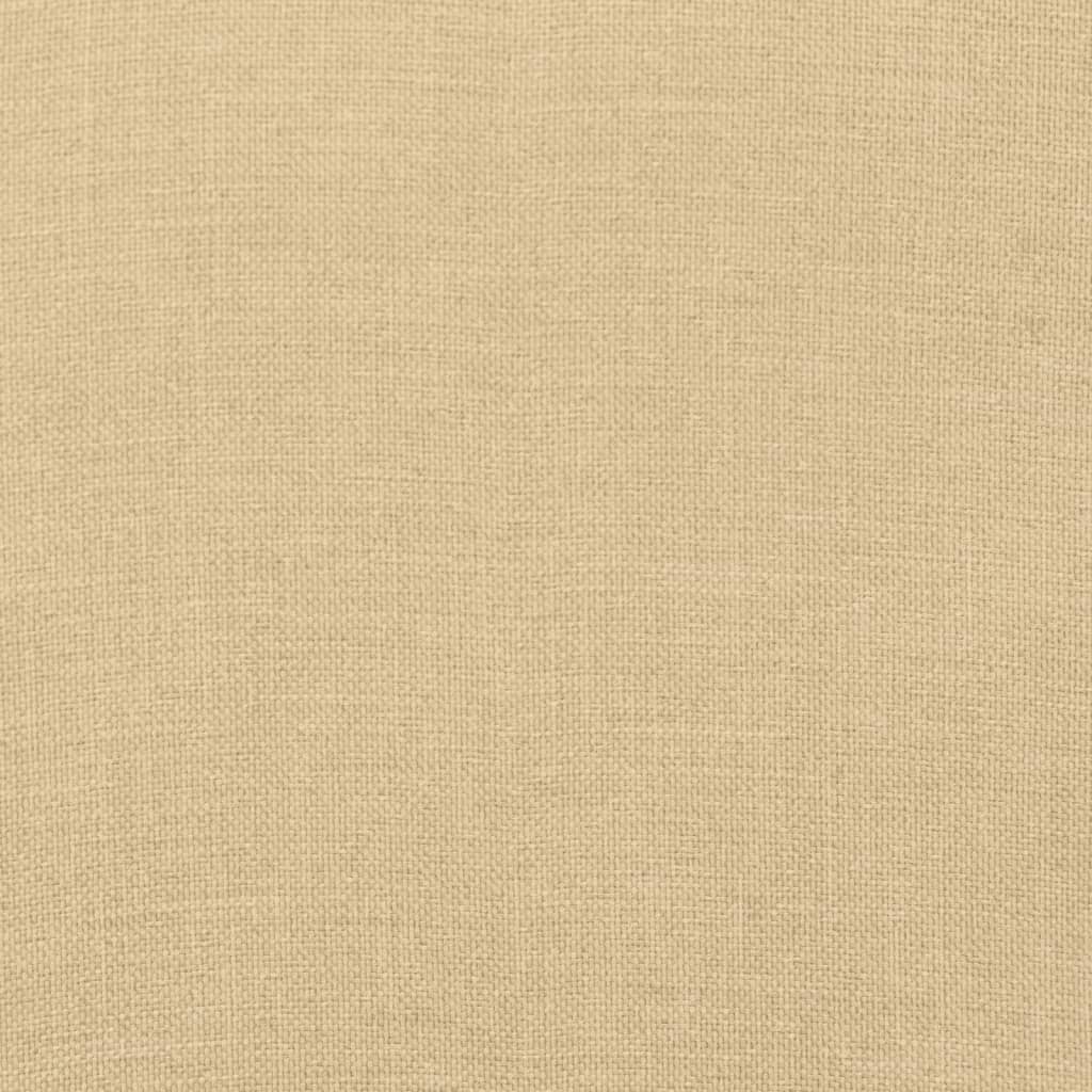 Palettenkissen 2-tlg. Melange Beige Stoff