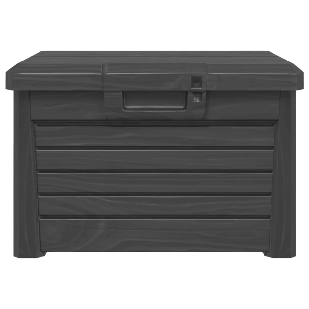 Outdoor-Kissenbox Anthrazit 73x50,5x46,5 cm Polypropylen