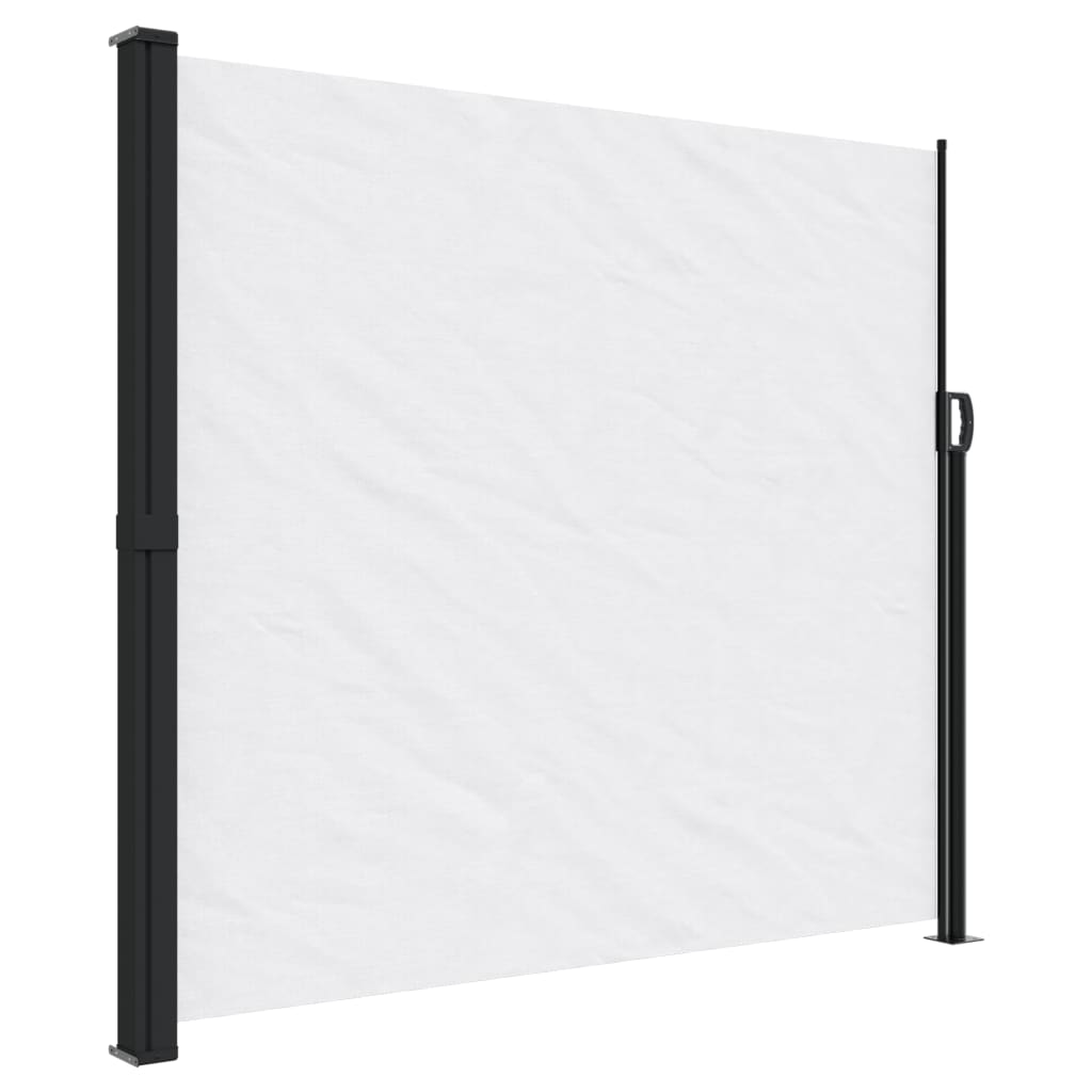 Seitenmarkise Ausziehbar Weiß 180x600 cm