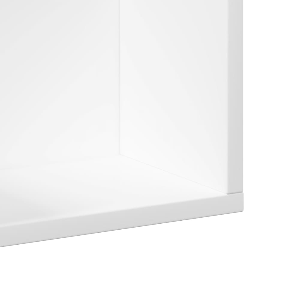 Wandschrank Weiß 99x18x16,5 cm Holzwerkstoff