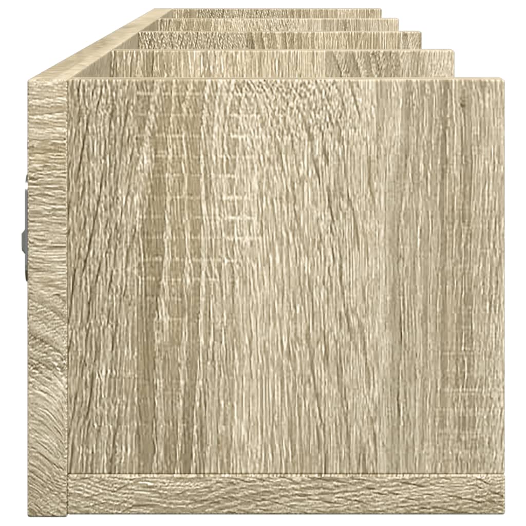 Wandschrank Sonoma-Eiche 99x18x16,5 cm Holzwerkstoff