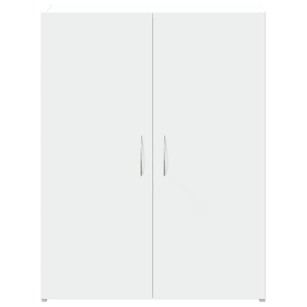 Aktenschrank Weiß 60x32x77,5 cm Holzwerkstoff