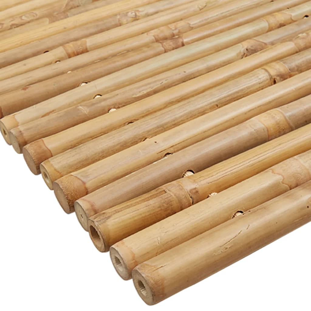 Badematten 2 Stk. 70x50 cm Bambus