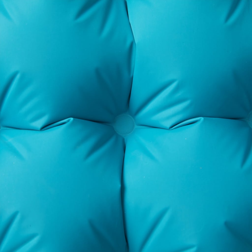 Isomatte mit Integriertem Kissen Selbstaufblasend Blau