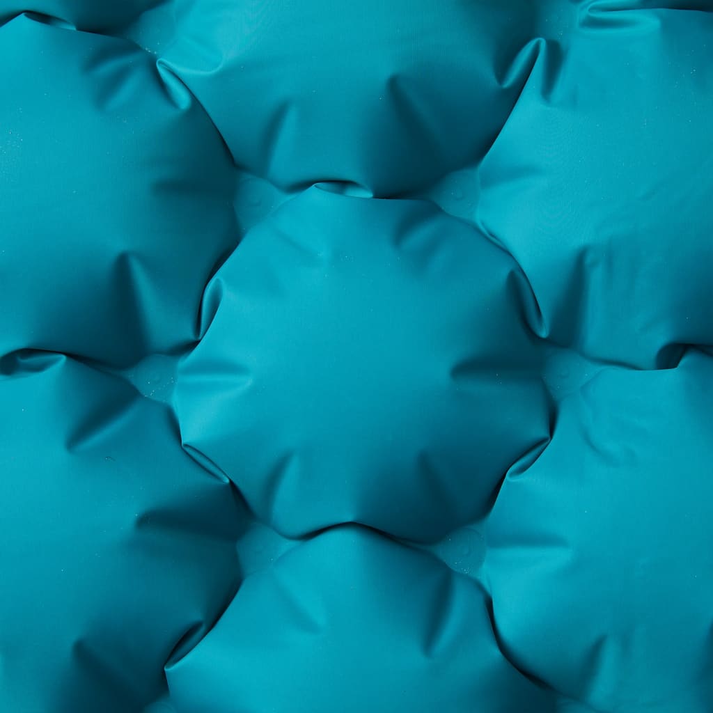 Doppel-Isomatte mit Kissen Selbstaufblasend Blau