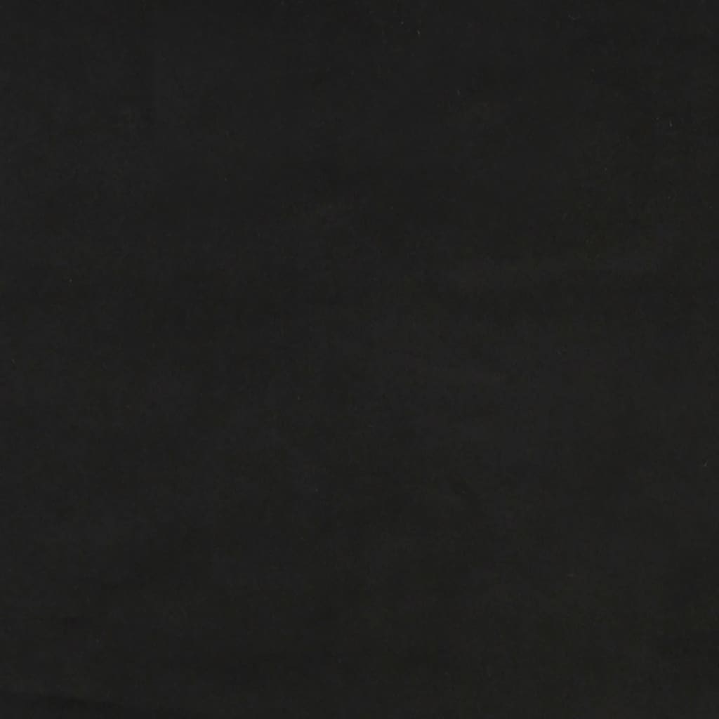 Bettgestell Schwarz 120x190 cm Samt