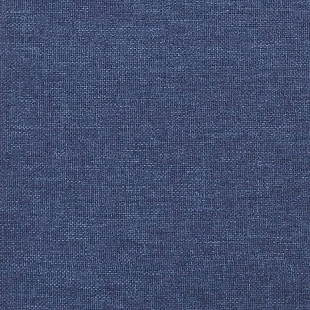 Bettgestell Blau 120x190 cm Stoff