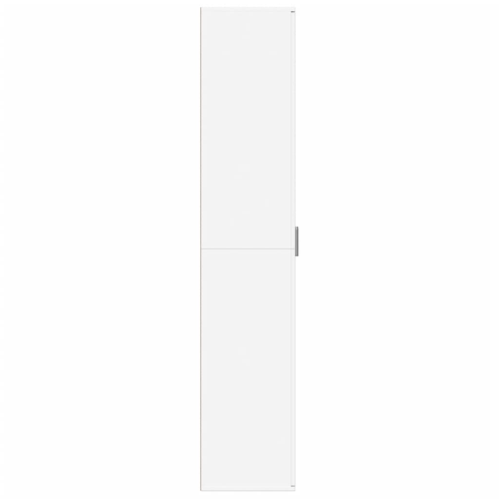 Highboard Weiß 60x35x180 cm Holzwerkstoff