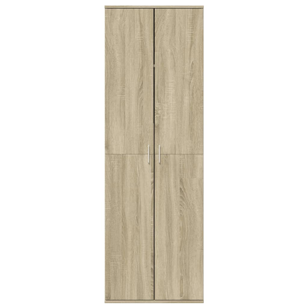 Highboard Sonoma-Eiche 60x35x180 cm Holzwerkstoff