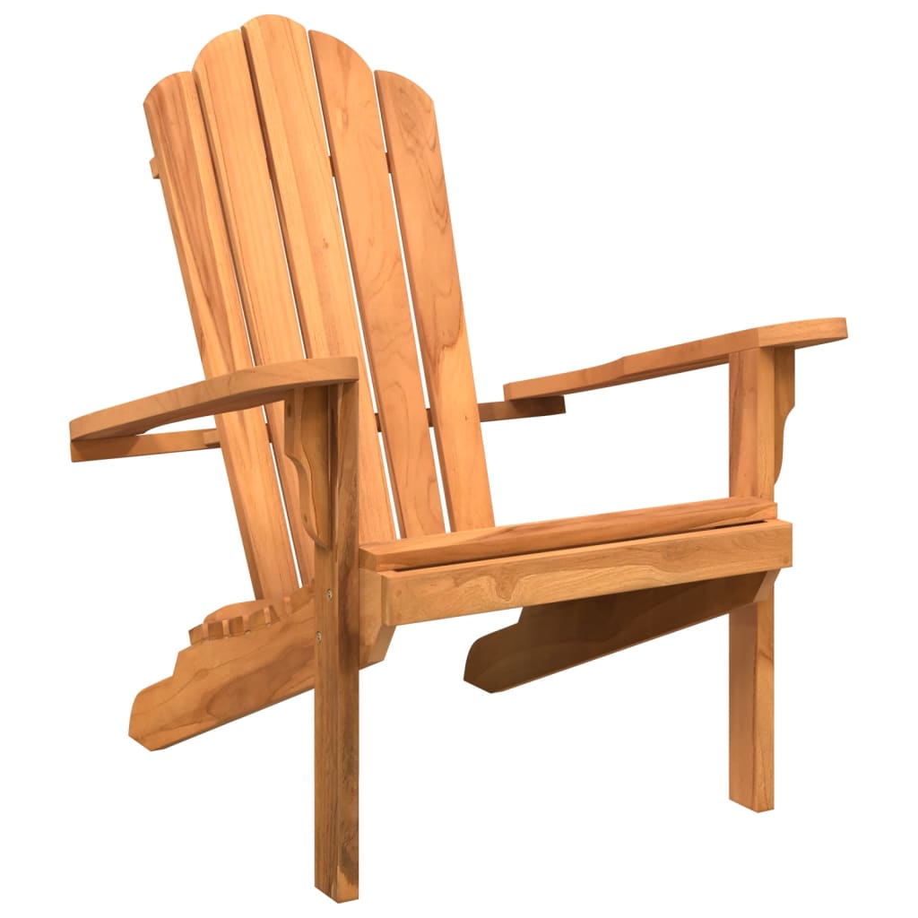 Adirondack-Gartenstuhl 77x78x95 cm Massivholz Teak