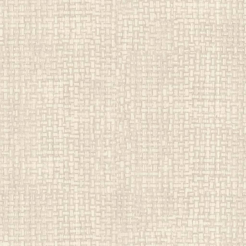 couleurs &amp; matières wallpaper Wicker Natural Beige and cream white