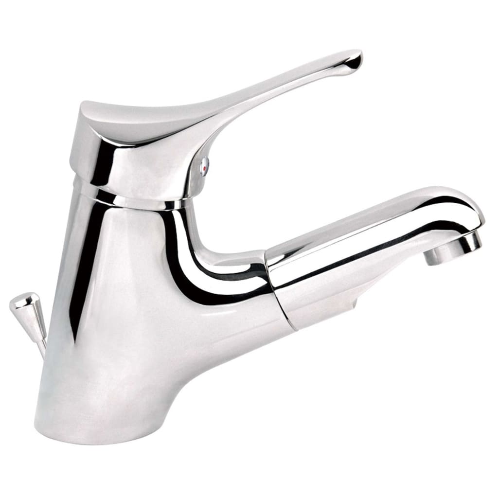 SCHÜTTE basin mixer with pull-out shower ATTICA chrome-plated