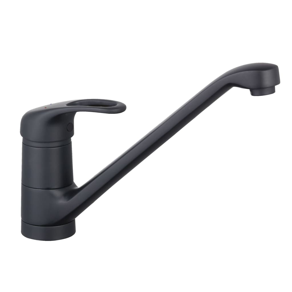 SCHÜTTE mixer tap for washbasin GRANDE matt black