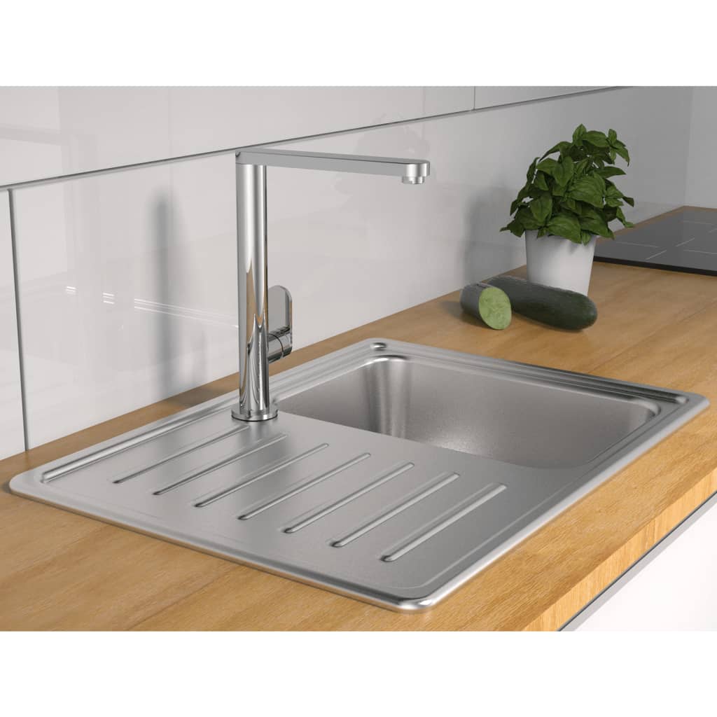 SCHÜTTE sink mixer with high spout CHICAGO chrome-plated