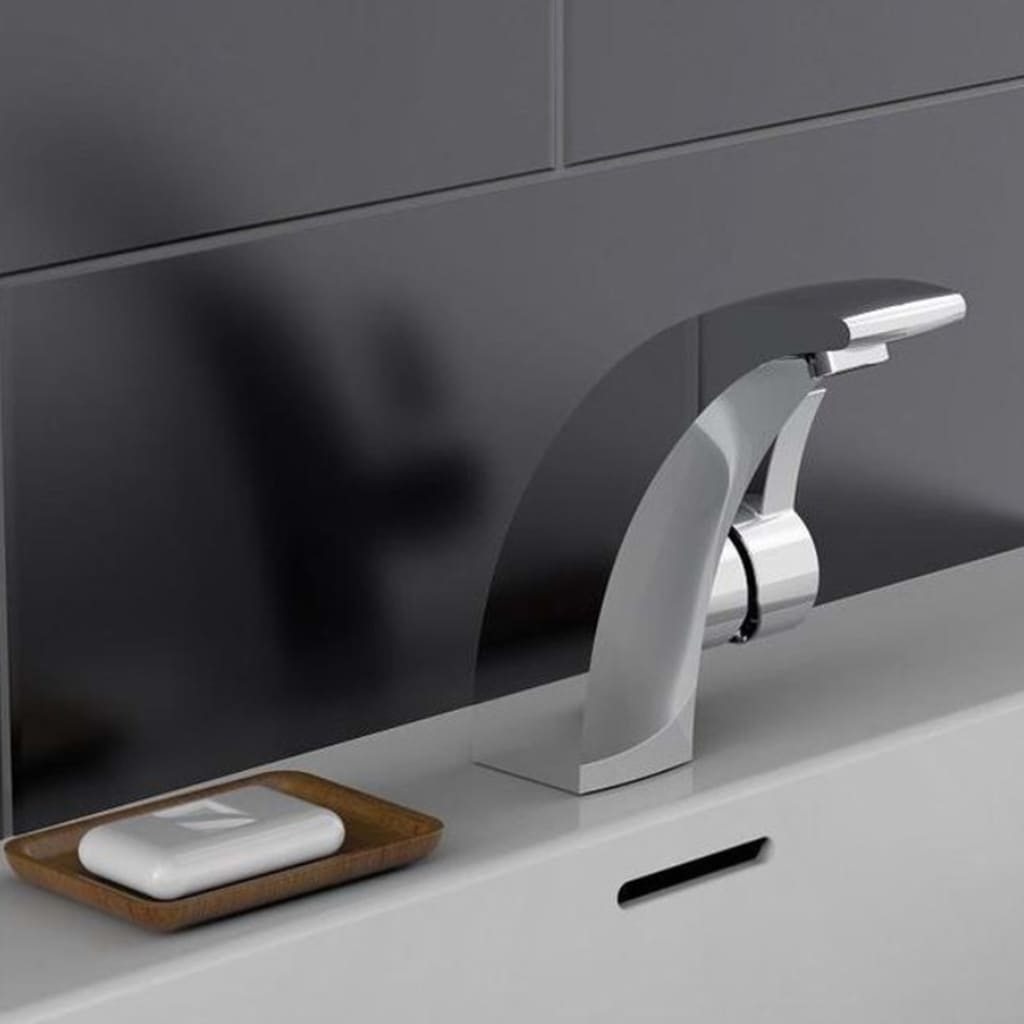 SCHÜTTE mixer tap for washbasin PANAMA chrome-plated