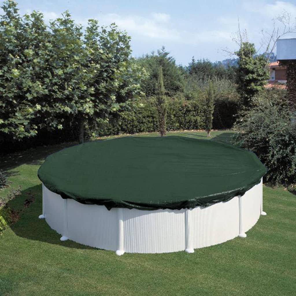 Summer Fun Winter Pool Cover Round 300 cm PVC Green