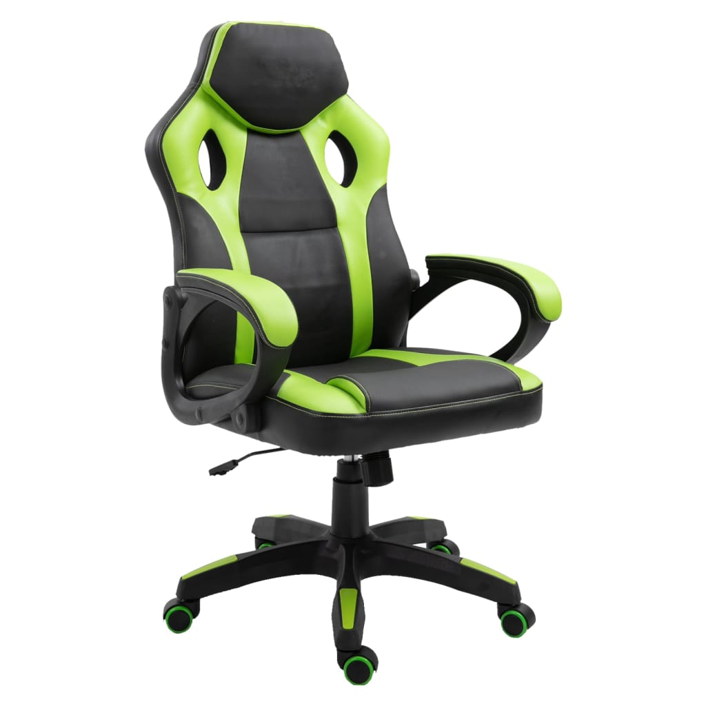 Rousseau gaming chair Spike faux leather green