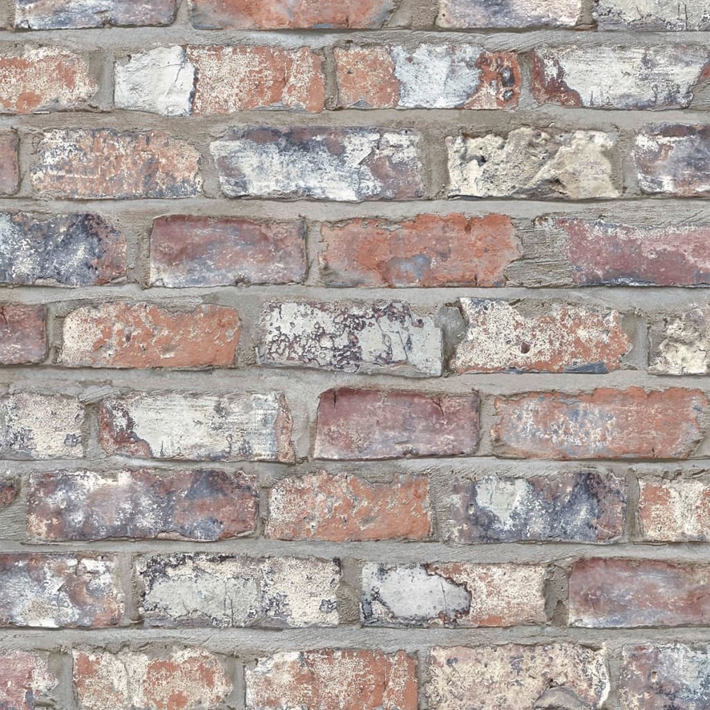 DUTCH WALLCOVERINGS wallpaper brick look multicolored EW3103
