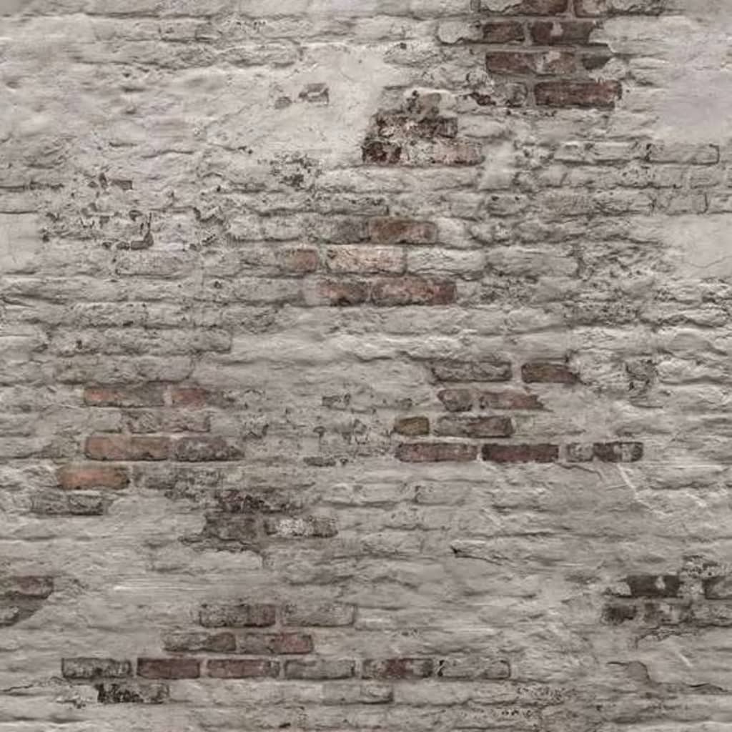 DUTCH WALLCOVERINGS photo wallpaper Old Brick Wall grey