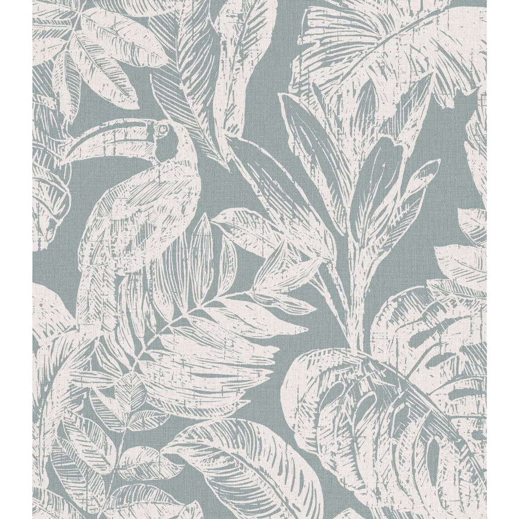 DUTCH WALLCOVERINGS wallpaper Rebecca gray and white