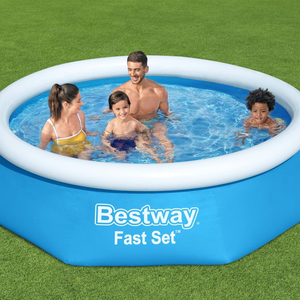 Bestway Fast Set Inflatable Swimming Pool Round 244x66 cm