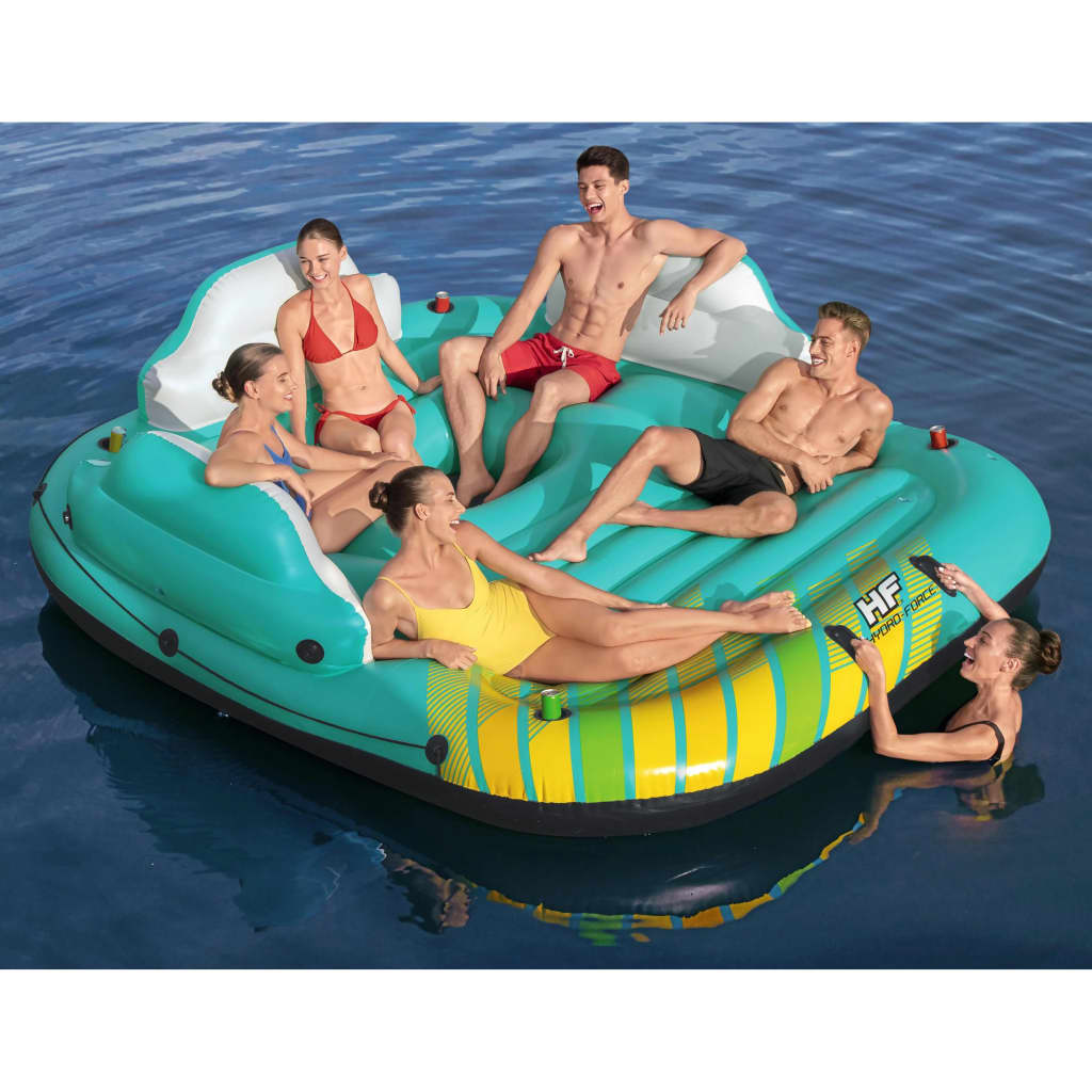 Bestway inflatable bathing island for 5 people Sunny Lounge 291x265x83cm