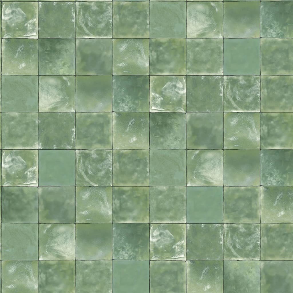 Evergreen wallpaper Tiles Green