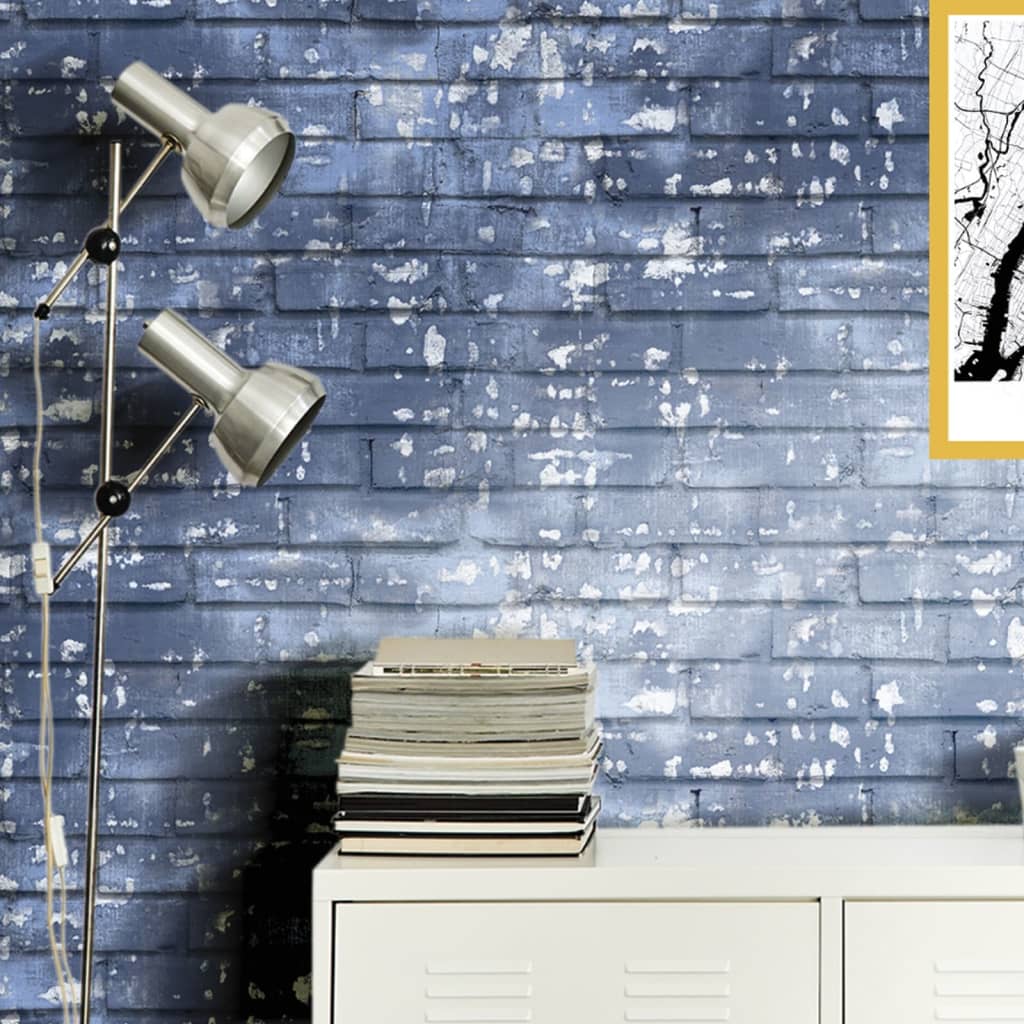 Noordwand wallpaper Friends &amp; Coffee Stones blue