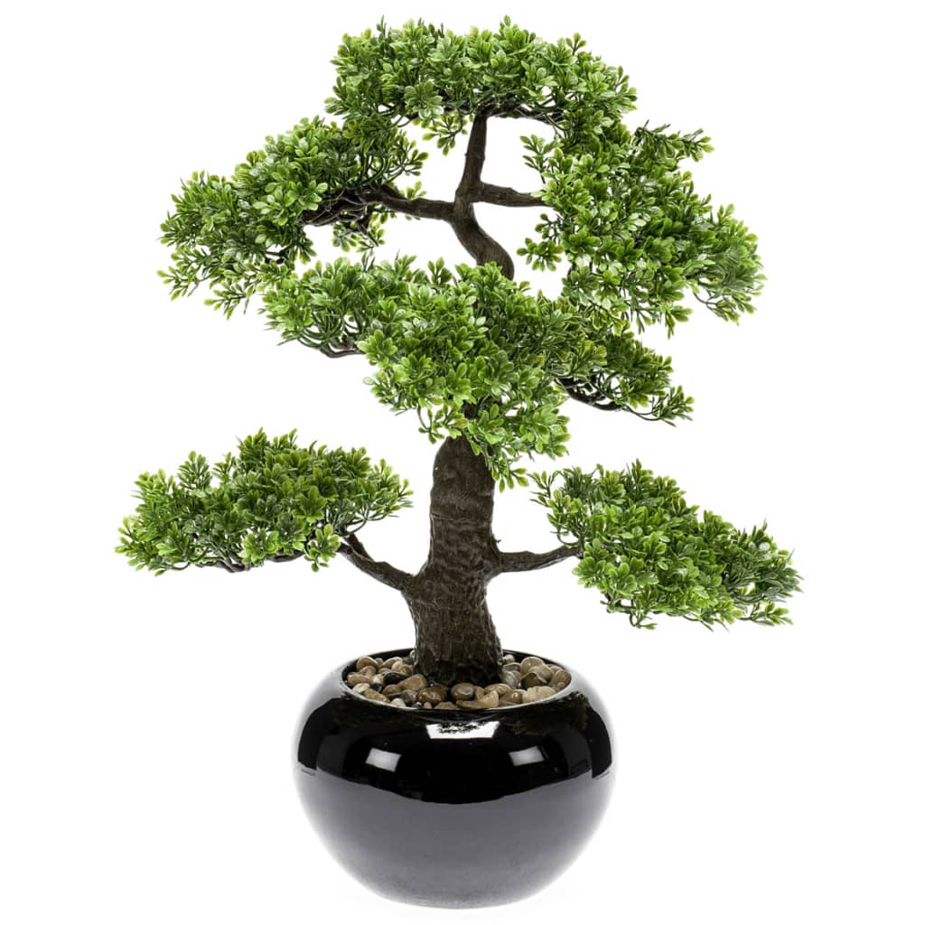 Emerald artificial plant bonsai ficus green 47 cm 420006