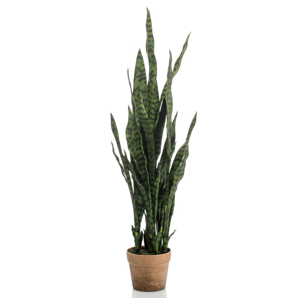 Emerald Artificial Sanseveria Plant in Pot 84 cm