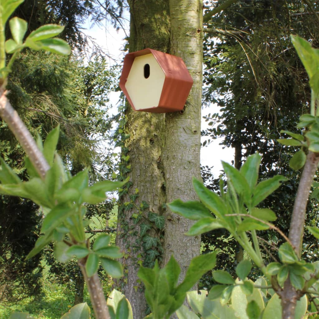 Capi birdhouse Hive 2 19x23x20 cm brown