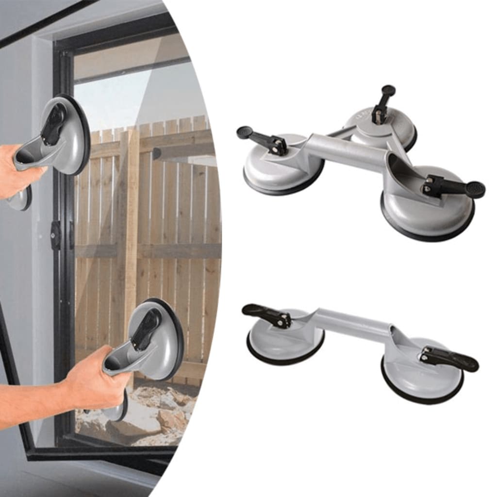 ProPlus suction lifter aluminum with 2 suction cups