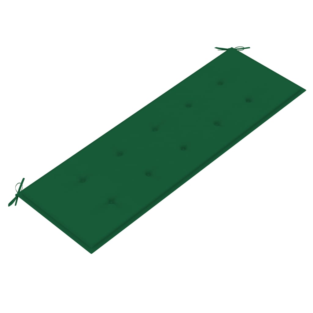 Gartenbank-Auflage Grün 150x50x3 cm