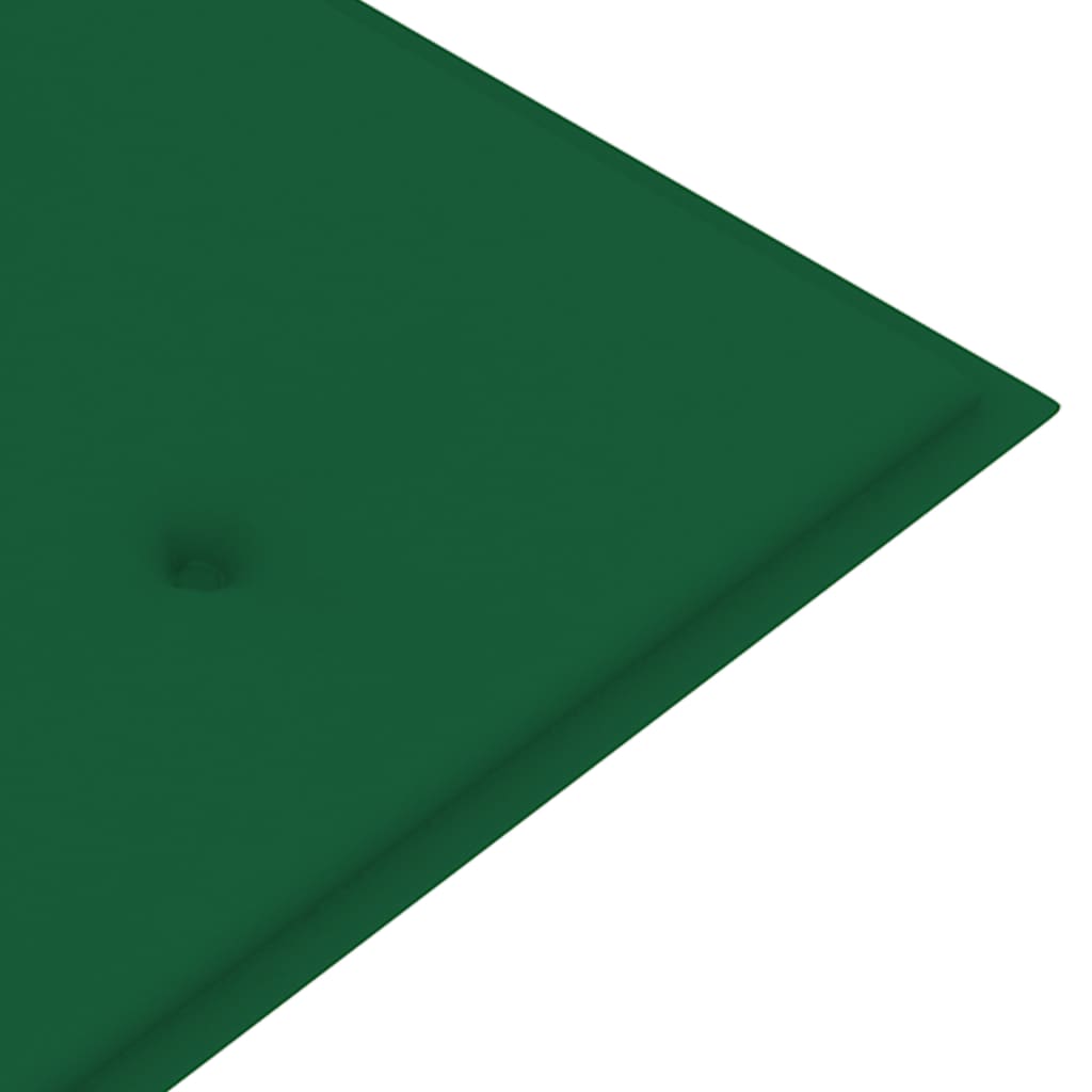 Gartenbank-Auflage Grün 150x50x3 cm
