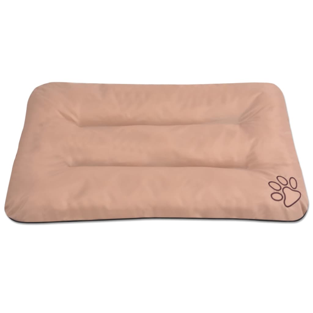 Dog bed size L beige