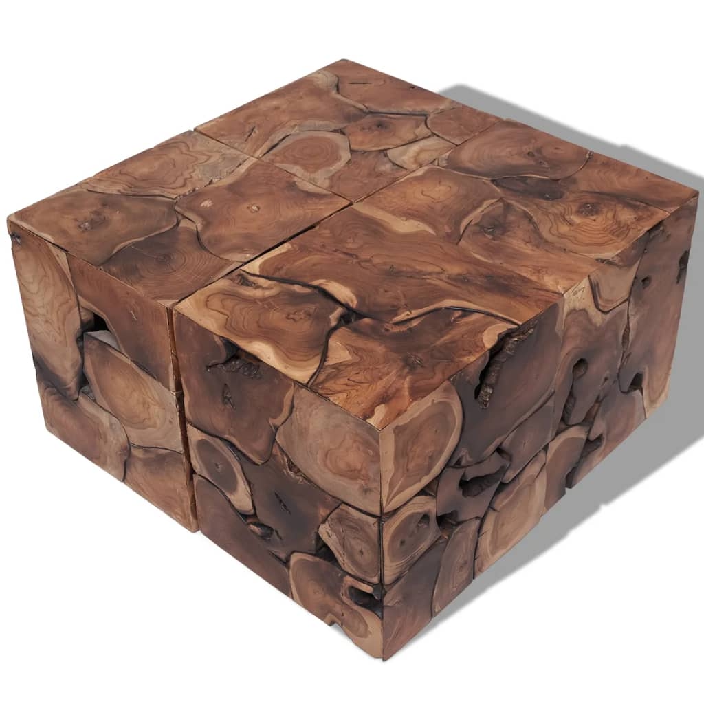 Stool/coffee table solid teak wood